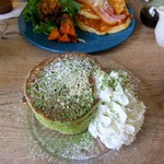 カフェ 坂の下 - しょっぱいと甘いパンケーキ。