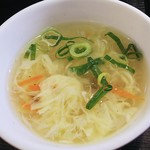 中華料理 チャイナ亭 - 玉子スープ