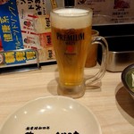 串かつ だるま - 生ビール