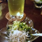 いっぽん - 緑茶割り＆しらす