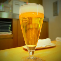 神楽坂 龍公亭 - ランチビール（４５０円）