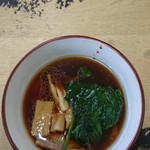 王者-23 - 濃厚昆布水つけ麺(麺大盛り)のスープ