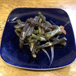 旬ものと日本酒 とみ笑 - わらび酒粕漬