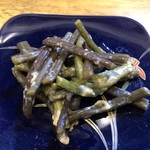 旬ものと日本酒 とみ笑 - わらび酒粕漬