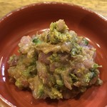 旬ものと日本酒 とみ笑 - 海鮮とふきのとうのなめろう