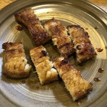 旬ものと日本酒 とみ笑 - 児島湾産青鰻素焼き