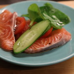 松原きっちん - サーモンカルパッチョ