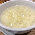 紅虎餃子房 - たまごスープ