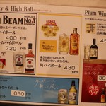 ココロ - メニュー