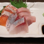 ココロ - 刺身3種盛