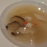 聖紫花 - 鮑と蟹肉入りスープ