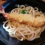 けんこううどん 上飯野店 - 大海老天ぷらうどん 890円税込