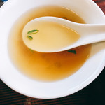 味覚亭 - スープです。（2018.12 byジプシーくん）
