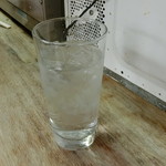 まるしん - 焼酎水割り