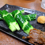 棟梁 - もろきゅうり南蛮味噌