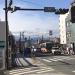 西村家 - 街からは丹沢山地が望めました