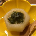 湖粋 - カブの中にカニさんが