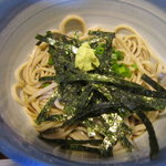 萬蔵庵 - 冷たいお蕎麦