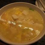 酒菜 氷凌花 - 玉子豆腐スープ