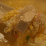 酒菜 氷凌花 - とろみある溶かし玉子と豆腐、カニカマ