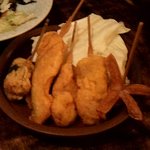 いか玉焼と串カツ マハカラ - 