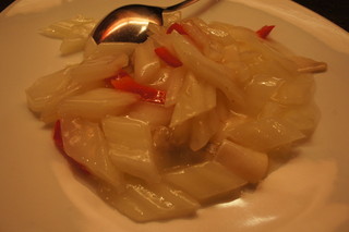 Shusaipinrinhoa - アワビと白菜の塩炒め