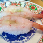 廻鮮寿司 塩釜港 - 「甘えび」も次女用です！！