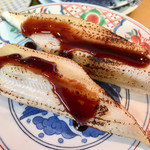 廻鮮寿司 塩釜港 - 「穴子」はちょっとイマイチだったかなぁ〜(⌒-⌒; )