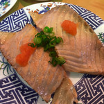 廻鮮寿司 塩釜港 - 「炙りサーモン」は、脂乗りが凄いです♫