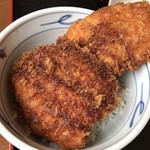 Akahige Sakura Ya - セットのソースかつ丼
