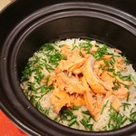 鮭の炊き込み御飯