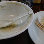 進来軒 - 完食・完飲