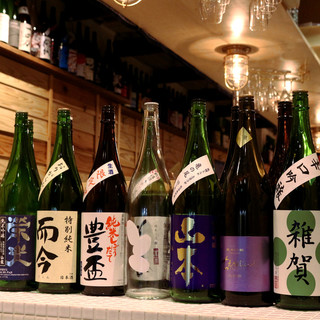 性價比◎考究的 【日本酒】 使用靜岡茶的5種 【攙茶】