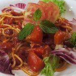 カフェバージュゴン - トマトたっぷりアラビアータ