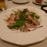 Bistrot Enry. - アラカルトメニュー　太刀魚のカルパッチョ１２６０円