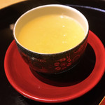 御料理 光安 - みかんの葛湯