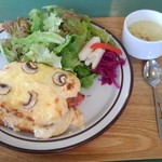 ニワカフェ - クロックムッシュ