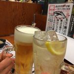 海鮮料理 吾作どん  - H.30.12.8.夜 ハイボール vs 生ビール de 乾杯♪