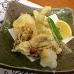 海鮮料理 吾作どん  - H.30.12.8.夜 下足天ぷら 480円税別
