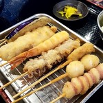 魚輝水産 - ジャンボ串カツ