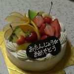 ラ・プランタン - バースデーケーキ          2018年6月