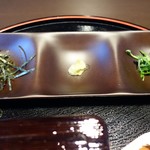 熊川宿 伍助 - 三種の薬味。