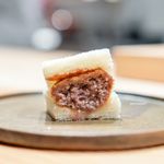 肉割烹 上 - メンチカツサンド