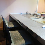 日本料理 きた川 - カウンター席