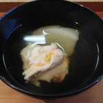 日本料理 きた川 - 蟹のしんじょう