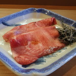 日本料理 きた川 - 近江牛の牛たん