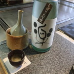 日本料理 きた川 - 松の司 楽 しぼりたて生 純米吟醸