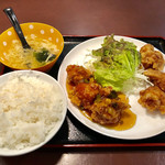 からあげのすたみな亭 - からあげネギソース定食