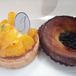 パティスリーグラム - タルトオランジュとファーブルトン