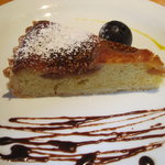 ビストロ グランビア - イチジクのタルト。普通に美味しい。